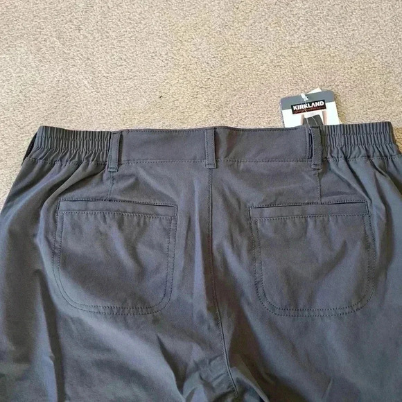 NWT Kirkland Signature Ladies Travel Pant Steel Grey Size 6 Ankle Length - Picture 11 of 12
